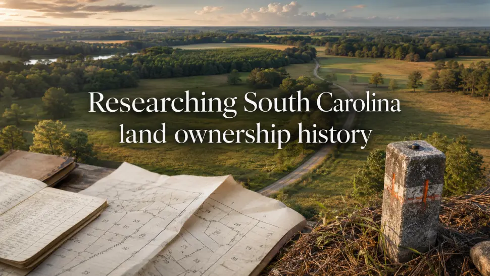 South Carolina Land History
